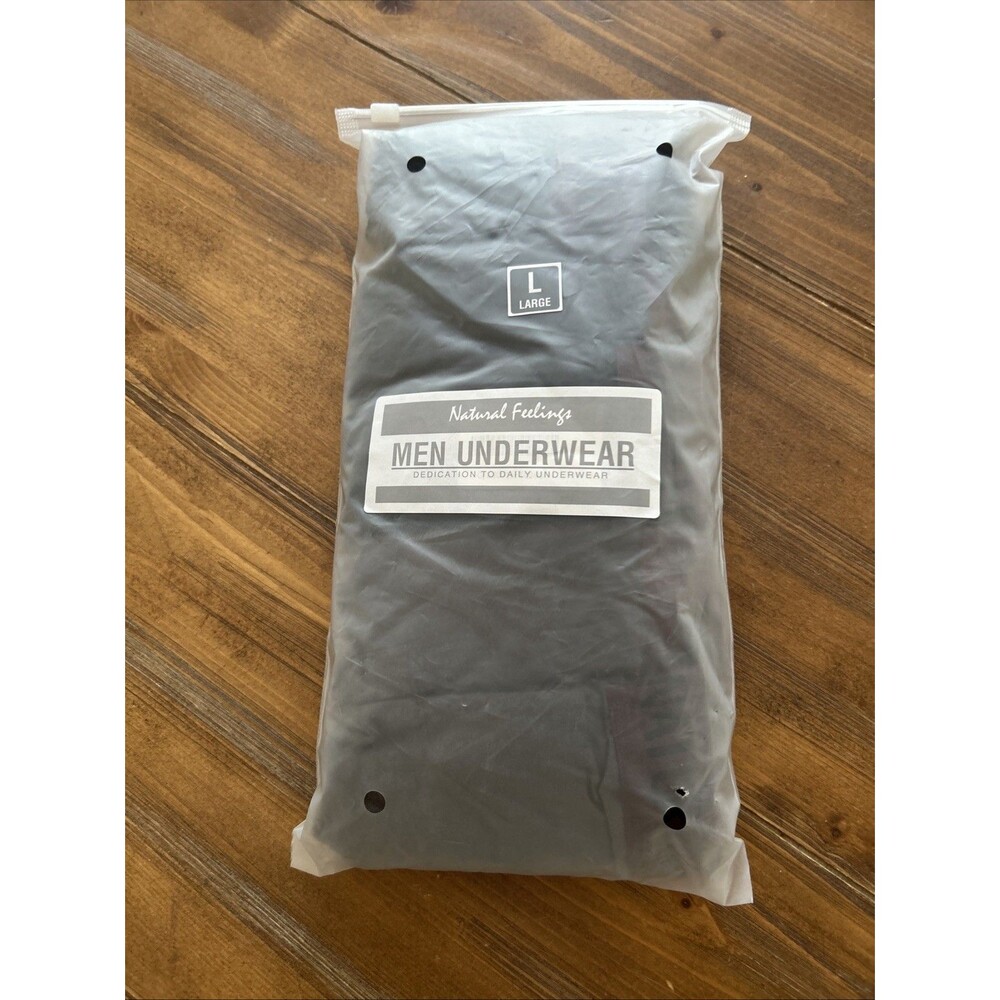 Natural Feelings Cotton Classics Briefs  Full Rise Men's Underwear 5 Pack Large